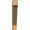 Ekena Millwork Traditional Block Rough Sawn Bracket, Western Red Cedar, 6"W x 36"D x 36"H BKT06X36X36TRA05RWR - alternate 3